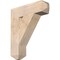 Ekena Millwork Traditional Craftsman Smooth Bracket, Douglas Fir, 5 1/2"W x 22"D x 26"H BKT06X22X26TRA04SDF - alternate 1